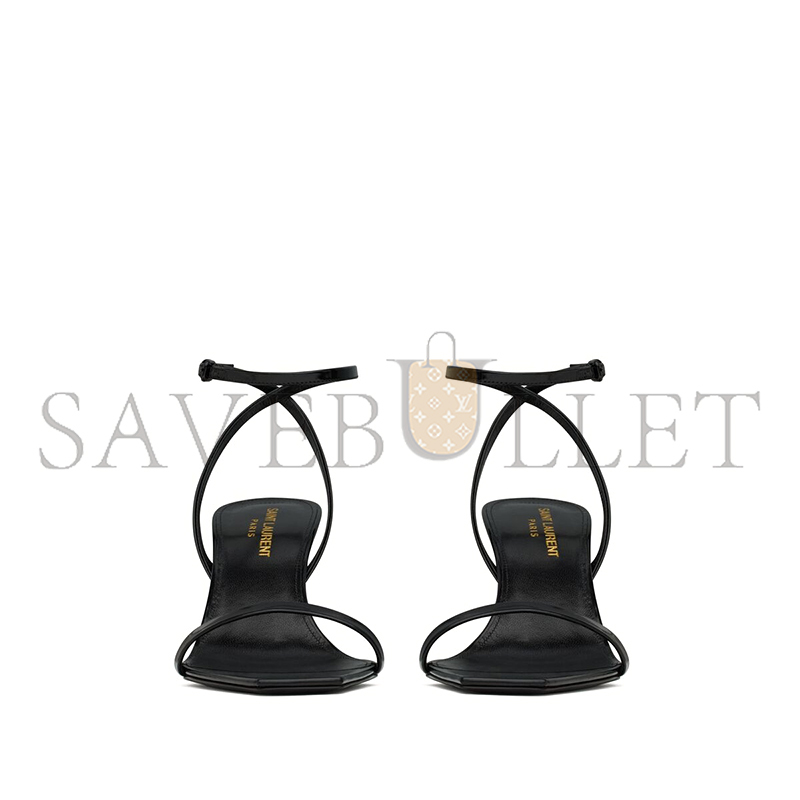 Y*L lee sandals in glazed leather 799701aaazy1000